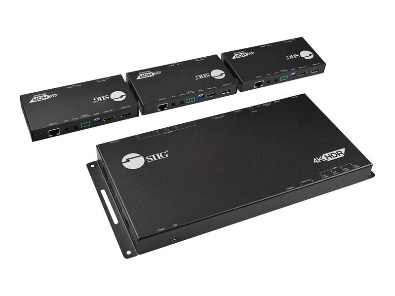 TRUE 4K PERFORMANCE EXTENDS HDMI SIGNALS TO 4X2 HDMI DISPLAYS UP TO 198FT(60M) A