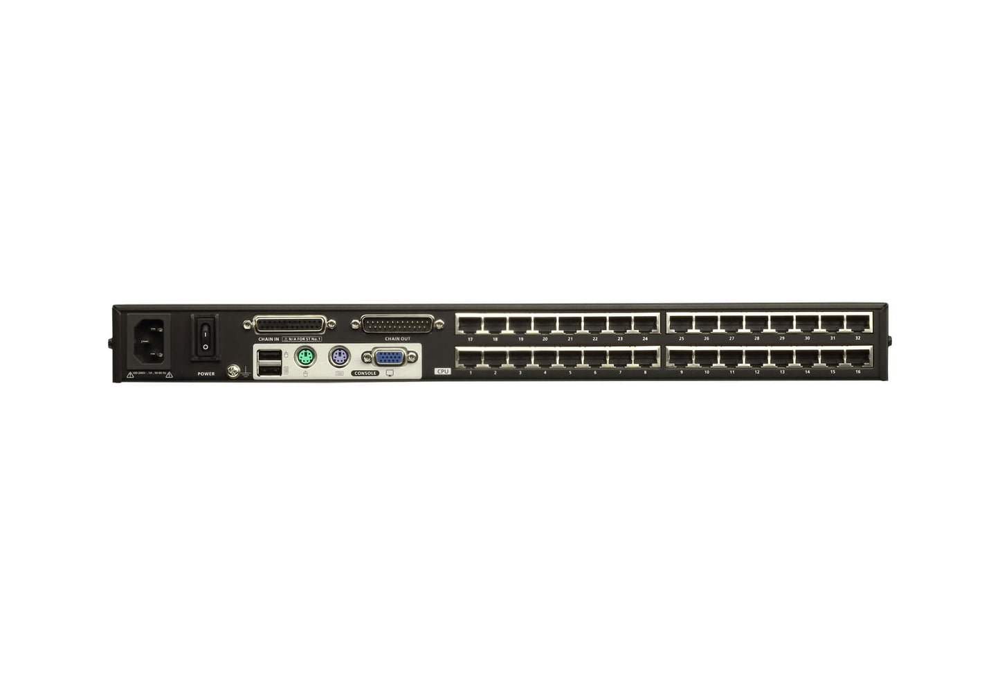 32-PORT CAT5 KVM SWITCH