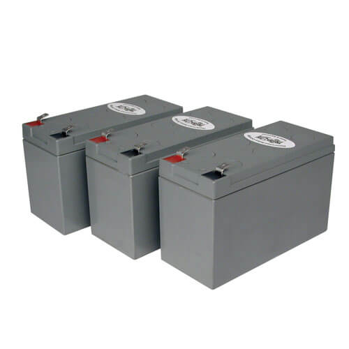 EATON TRIPP LITE SERIES 3X 12V 9AH UPS REPLACEMENT BATTERY CARTRIDGE KIT FOR SEL