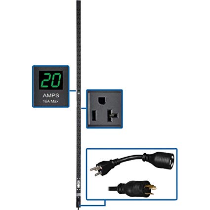 EATON TRIPP LITE SERIES 2KW SINGLE-PHASE LOCAL METERED PDU, 100-127V OUTLETS (36