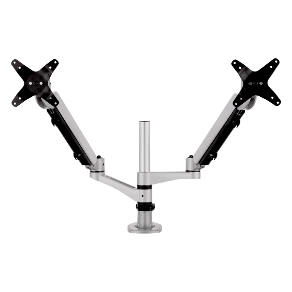 SPRING-LOADED DUAL MONITOR MOUNTING ARM