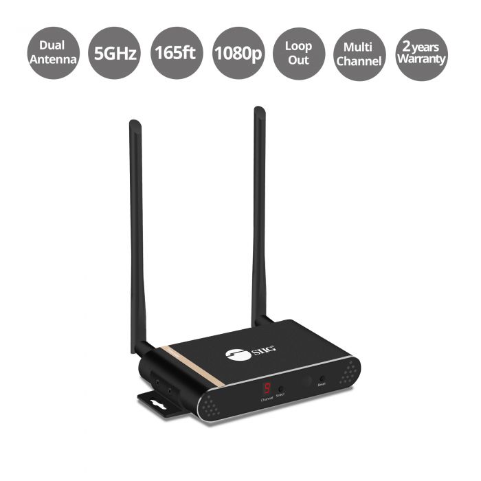 TECHNICAL SPECS WIRELESS HDMI TRANSMITTER FULL HD QUALITY TRANSMITTS 1080P 60HZ