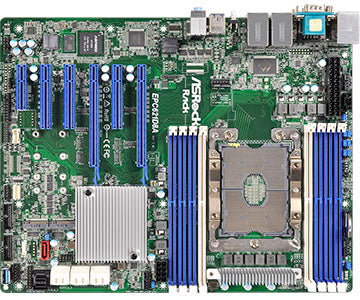 ASRock Motherboard EPC621D8A Xeon C621 DDR4 SATA Brown Box