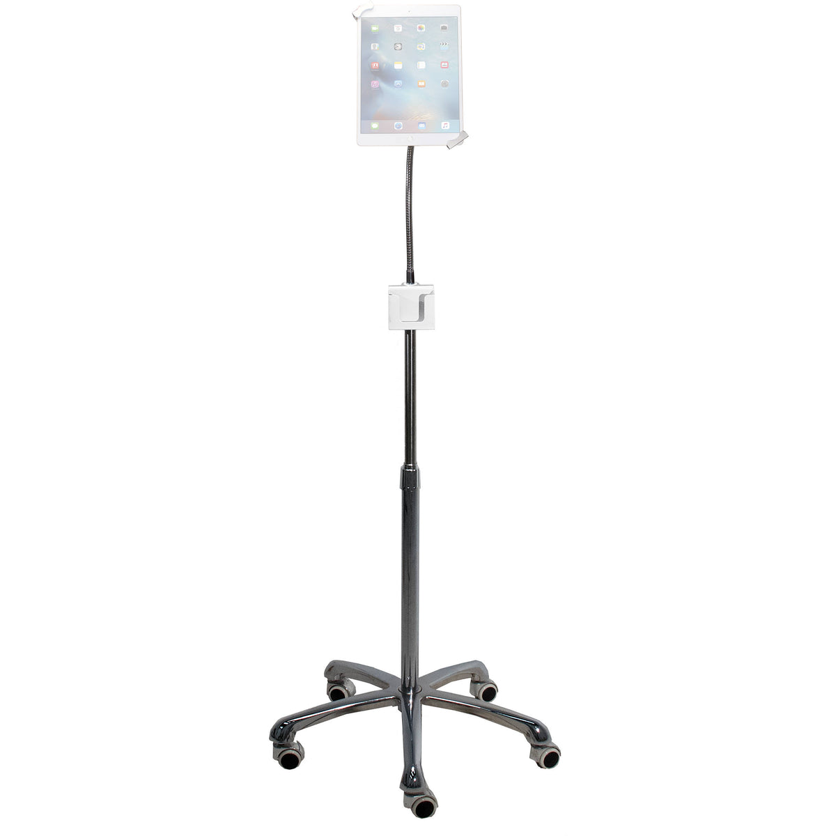 HEAVY-DUTY SECURITY GOOSENECK FLOOR STAN