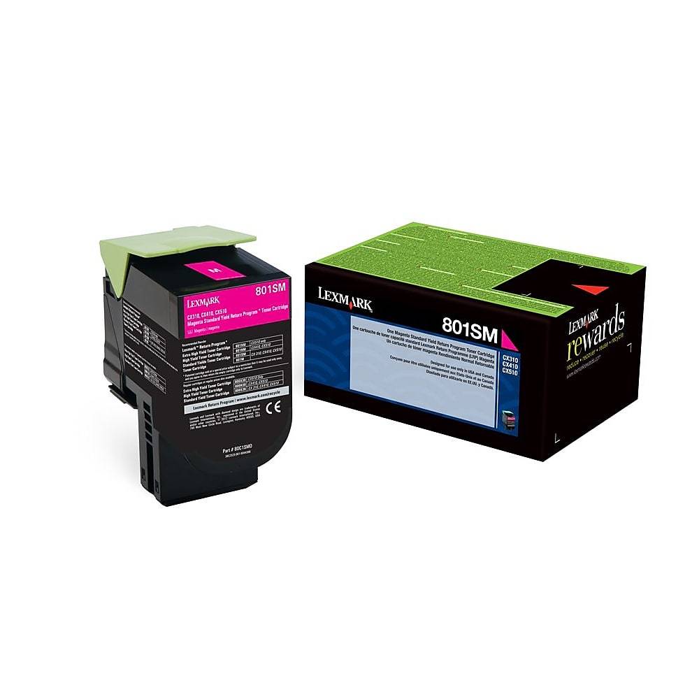 TONER CARTRIDGE - MAGENTA - 2000 PAGES - LEXMARK CX410DE,CX410DE GOV S70 HV,CX41