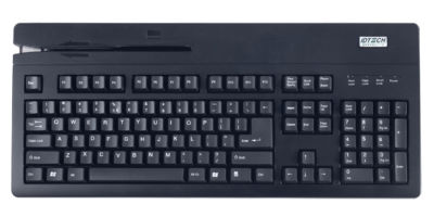 VERSAKEY COMPACT W/MSR TRK 3,USB I/F, BL
