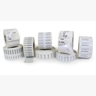 LAB RFID SILVERLINE 100x40mm 350L/R BOX1
