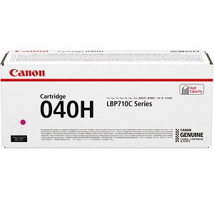 CANON 040 MAGENTA TONER CARTRIDGE, HIGH CAPACITY - FOR USE WITH LBP712CDN - BLACK: YIE