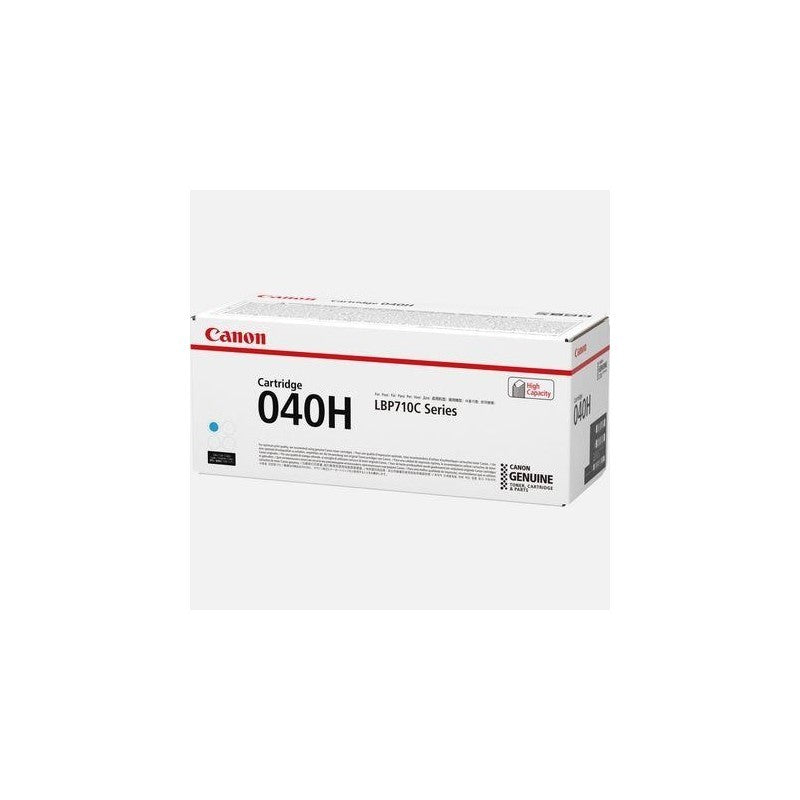 CANON 040 CYAN TONER CARTRIDGE, HIGH CAPACITY - FOR USE WITH LBP712CDN - BLACK: YIELDS