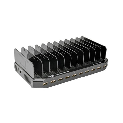 EATON TRIPP LITE SERIES 10-PORT USB CHARGING STATION WITH ADJUSTABLE STORAGE, 12