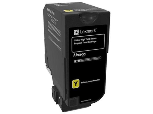 YELLOW TONER CARTRIDGE  RETURN