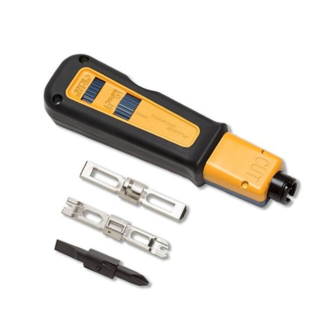 FLUKE D914S IMPACT TOOL W/EVERSHARP 110 AND EVERSHARP 66 BLADE