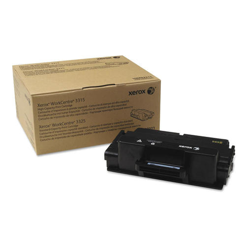 XEROX BLACK STANDARD CAPACITY PRINT CARTRIDGE, WORKCENTRE 3325; BLACK HIGH CAPACITY PR