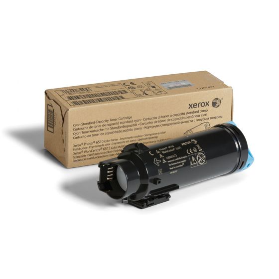 XEROX CYAN STD CAP TONER CARTRIDGE WC 6515 PHASER 6510 1000 PAGES