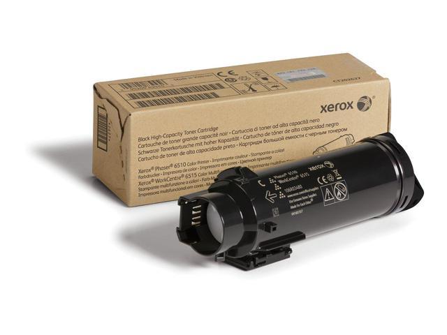 XEROX GENUINE XEROX BLACK HIGH CAPACITY TONER CARTRIDGE, WORKCENTRE 6515, PHASER 6510,