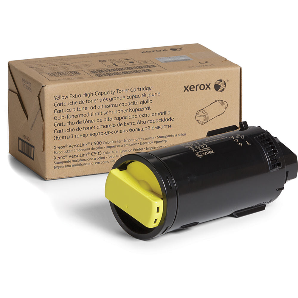 XEROX 106R03868 GENUINE XEROX YELLOW EXTRA HIGH CAPACITY TONER CARTRIDGE FOR THE