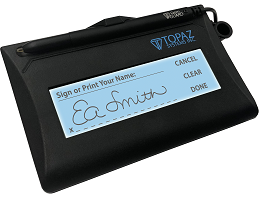 TOPAZ, SIGLITE LCD 1X5 -HSX (-HSB COMPATIBLE FOR CITRIX & REMOTE USE), WITH REPL