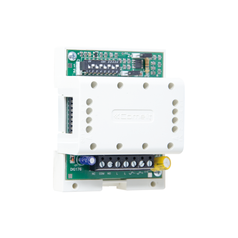 Comelit Simplebus Network Relay (Com/No/Nc) Supports Up To 10A (12-24V Relay)