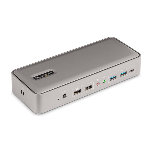 StarTech DUAL-LAPTOP USB-C KVM DOCKING STATION - KVM SWITCH DOCK