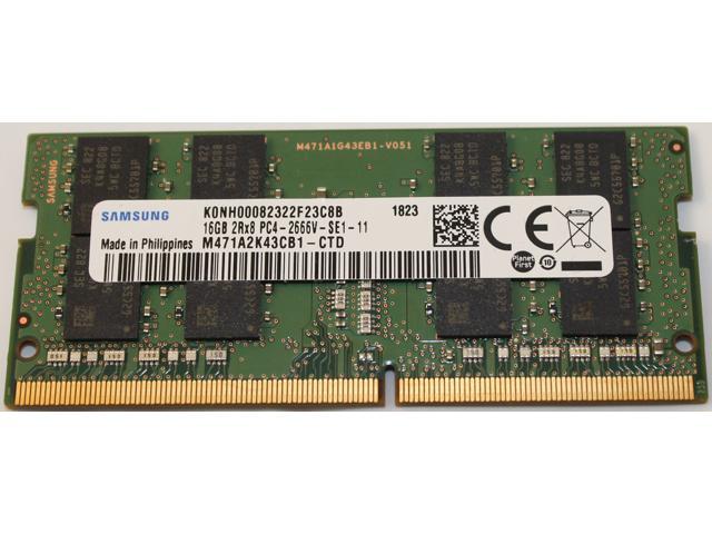 SAMSUNG MEMORY 16GB DDR4-2666 SODIMM 2RX8 1.2V