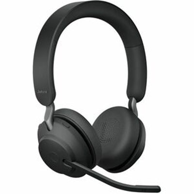 Jabra Evolve2 65 Link390a MS Stereo Stand BLK