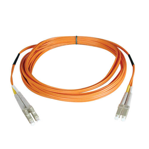 PATCH CABLE - FIBER OPTIC - MALE LEFT GENDER - MALE RIGHT GENDER - LC RIGHT CONN