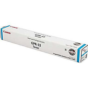 CANON GPR-33 CYAN TONER CARTRIDGE FOR USE IN IR ADVANCE C7055 C7065 ESTIMATED YI