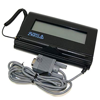 TOPAZ SIGLITE LCD 1X5 SIGNATURE CAPTURE DEVICE SERIAL