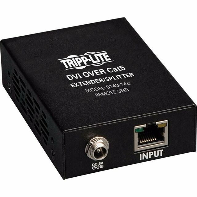 EATON TRIPP LITE SERIES DVI OVER CAT5/6 ACTIVE EXTENDER, BOX-STYLE REMOTE RECEIV