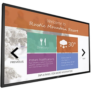 NEW PHILIPS SIGNAGE SOLUTIONS MULTI-TOUCH 65IN PROSUMER DISPLAY