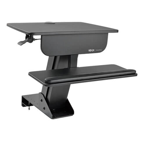 EATON TRIPP LITE SERIES WORKWISE HEIGHT-ADJUSTABLE SIT-STAND WORKSTATION, CLAMP-