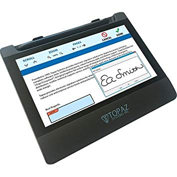 TOPAZ GEMVIEW 7 ESIGN TABLET DISPLAY 7 1024 X 600 RESOLUTION FULL COLOR BACKLIT