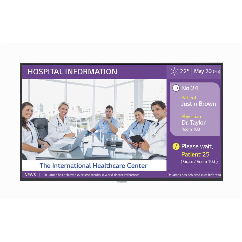 LGPRO 43" 3840 x 2160 UHD LED Backlit LCD Large Format Monitor