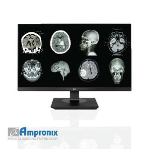 27IN LG MEDICAL IPS 8MP UHD 4K CLINICAL MONITOR, 3840X216, HDMI DP USB, PIVOT HE