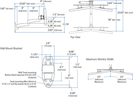 ERGOTRON 200 SERIES DUAL MONITOR ARM