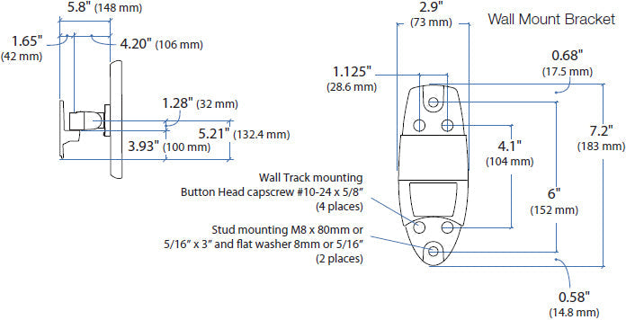 ERGOTRON 200 SERIES WALL MONITOR PIVOT