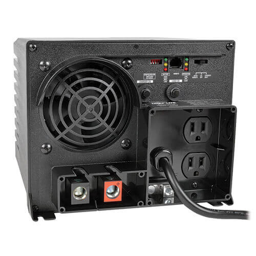 EATON TRIPP LITE SERIES 750W POWERVERTER APS 12VDC 120V INVERTER/CHARGER WITH AU