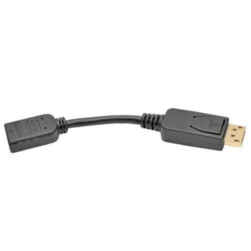 TRIPP LITE SERIES DISPLAYPORT TO HDMI CONVERTER ADAPTER - DISPLAYPORT LEFT CONNE
