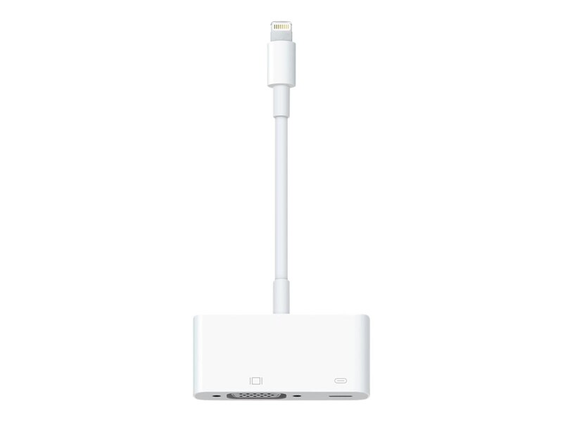 4XEM 8PIN LIGHTNING TO VGA ADAPTER FOR APPLE IPHONE IPAD