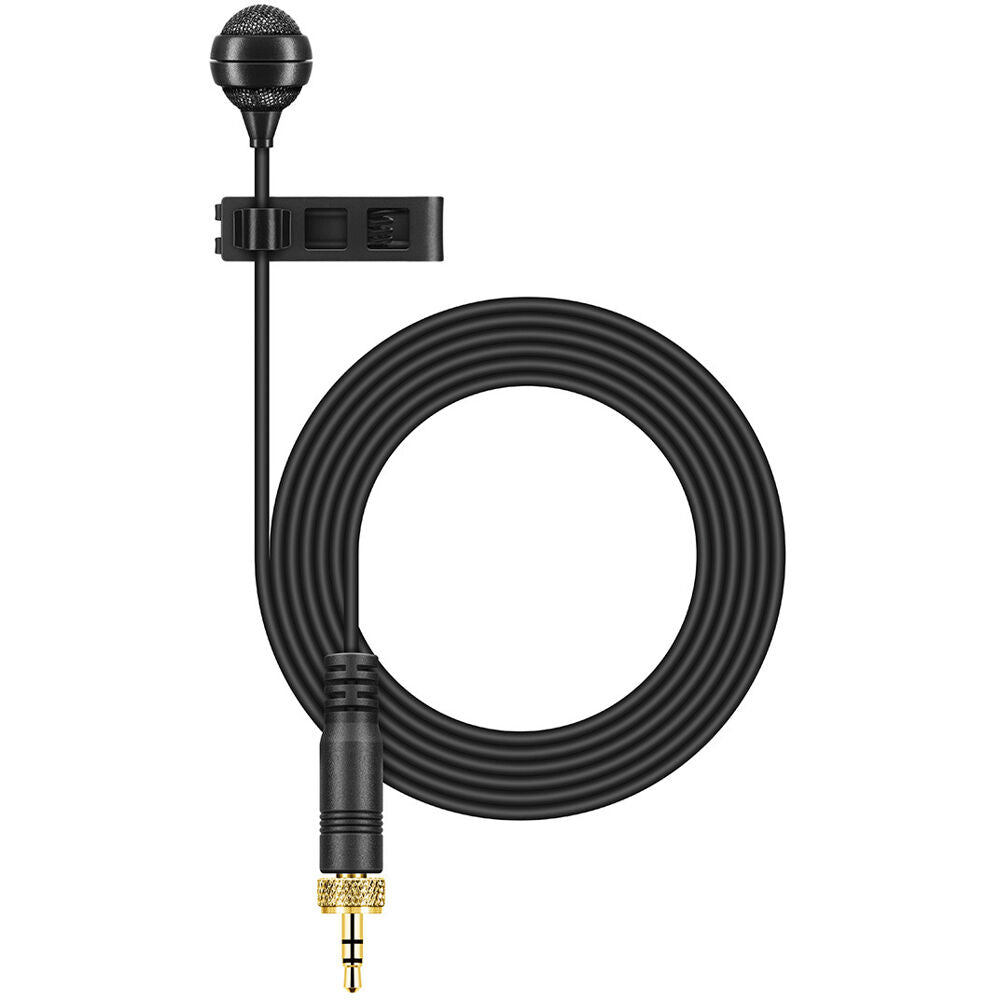 SENHEI Cardioid electret condenser lavalier with clip and windscreen