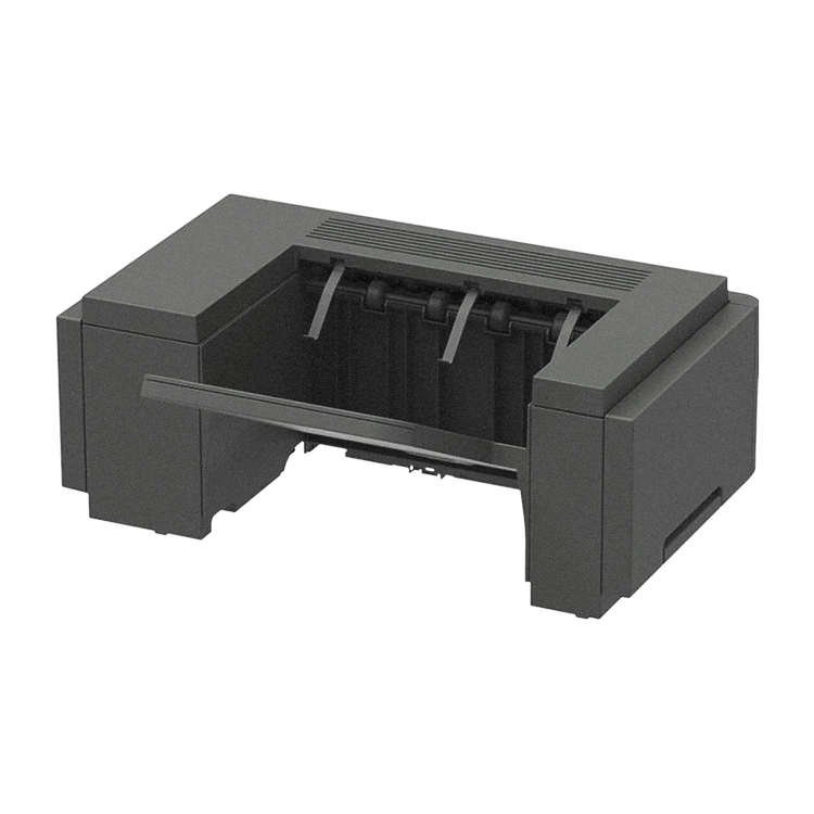 LEXMARK INSTALLS ON THE TOP OF THE PRINTER. THIS UNIT SUPPORTS UP TO 500 SHEETS OF PAPER