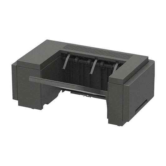 LEXMARK INSTALLS ON THE TOP OF THE PRINTER. THIS UNIT SUPPORTS UP TO 500 SHEETS OF PAPER