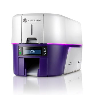 Entrust Sigma DS1 Printer, Simplex, 125-Card Input Hopper