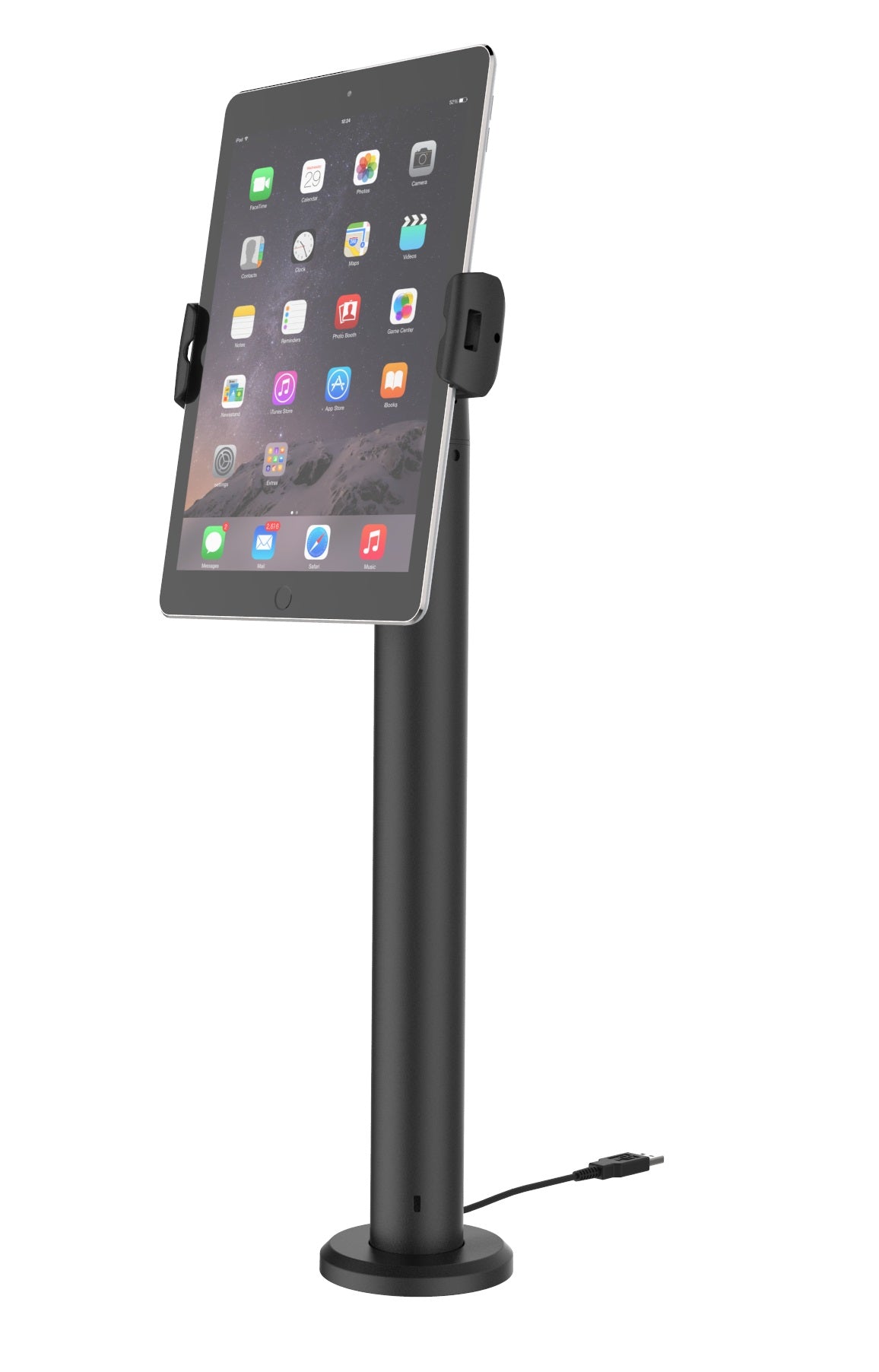 VESA PORTABLE FLOOR STAND BLACK