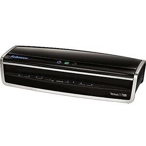 FELLOWES VENUS 2 125 LAMINATOR INSTAHEAT PROVIDES 30-60 SECOND WARM-UP - UNIQUE AUTOSENSE