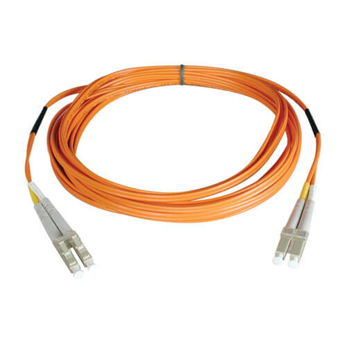 PATCH CABLE - FIBER OPTIC - MALE LEFT GENDER - MALE RIGHT GENDER - LC RIGHT CONN
