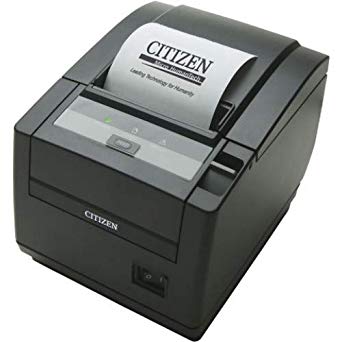 CITIZEN THERMAL POS, CT-S600 TYPE II, TOP EXIT, ENET, BK