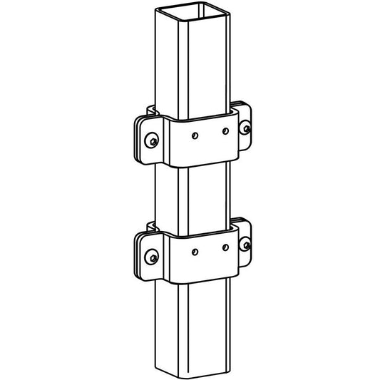 ERGOTRON 3INX3IN POST ARMS BRACKET, GREY
