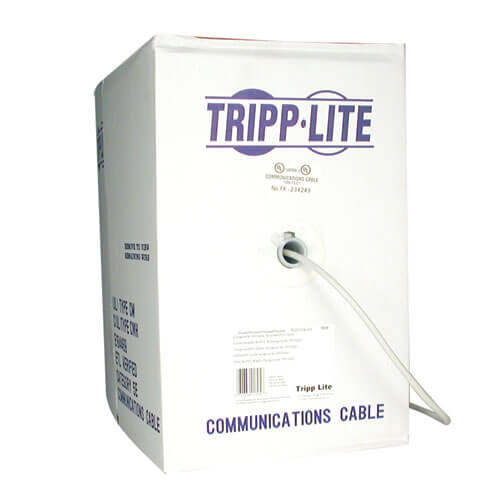 BULK ETHERNET CABLE - UNSHIELDED TWISTED PAIR (UTP) - BARE WIRE RIGHT CONNECTOR