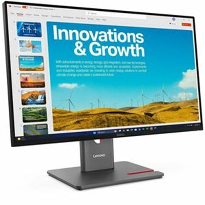 LENOVO THINKVISION P24QD-40 MONITOR - FLAT - 2560 X 1440 - 23.8INCH - 6MS RESPONSE TIME